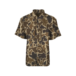 Drake Men's EST Flyweight Wingshooters Short Sleeve Shirt Old School 2XL - Drake