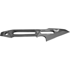 White River Knives Delia Tactical Life Spike Fixed Blade Knife 4.65" Tanto Point 80CrV2 Black Blade 80CrV2 Handle Black - White River Knives