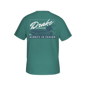 Drake Men's Handcrafted Decoy Short Sleeve Crew Neck T Shirt Canton Large - Drake