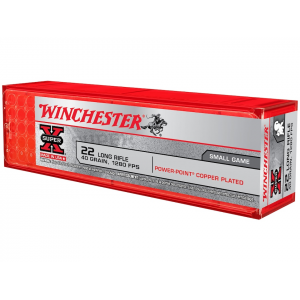 chester Super X High Velocity 22LR 40 Grain Plated Hollow Point Box Of 100 Ammo