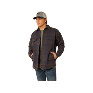 ARIAT Men's Hastings Retro Shirt Jacket Parisian Night Medium