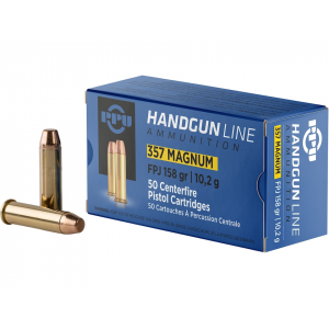 357 Magnum 158 Grain Full Metal Jacket Box Of 50 Ammo