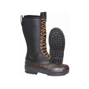 Hoffman Boots Hoffman Boots Men's Mountaineer 12" Waterproof 200 Gram Insulated Pac Boots Leather/Synthetic Black 11 D - $278.99 at MidwayUSA