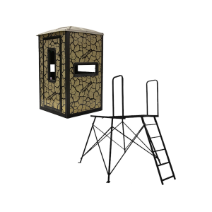 Muddy Gunner Box Blind with Deluxe 5' Tower on sale now for $1,999.99 Muddy Gunner Box Blind with Deluxe 5' Tower