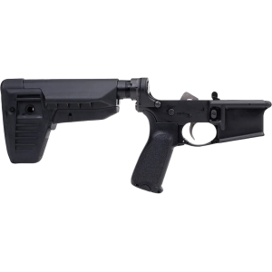 BCM MK2 RMS-M1T0 Mod-0 SOPMOD Comp AR-15 Complete Lower Receiver Anodized Black - Bcm