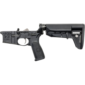 BCM MK2 RMS-M1T0 Mod-2 SOPMOD AR-15 Complete Lower Receiver Anodized Black