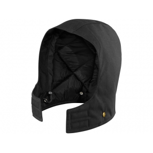 CARHARTT Mens Firm Duck Insulated Hood Small-XL Black