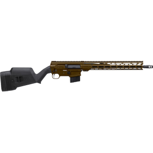 CMMG DISSENT Br4 Semi Automatic Rifle 338 Advanced Rifle Cartridge (338 ARC) 16.1" Black Threaded Barrel Midnight Bronze Frame Black Field Stock - Cmmg