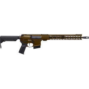CMMG RESOLUTE Mk4 Semi Automatic Rifle 338 Advanced Rifle Cartridge (338 ARC) 16.1" Black Threaded Barrel Midnight Bronze Frame Black Pistol Grip - Cmmg