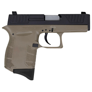 Diamondback DB9 Gen 4 9mm Luger Pistol 3.1" Barrel 6+1 Round Black Slide Flat Dark Earth Grip Flat Dark Earth Frame