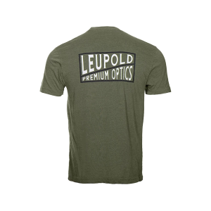 Leupold Men's Premium Optics T Shirt Light Olive Medium - Leupold