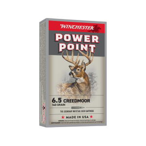 chester Power Point 6.5 Creedmoor 140 Grain Soft Point Box Of 20 Ammo