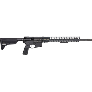 Geissele Border Patrol Semi Automatic Rifle 5.56x45mm NATO 18" Black Threaded Barrel Black Frame Black Pistol Grip - Geissele
