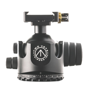 Two Vets 55mm Ball Head Dual Tension Arca Adapter with Area 419 ARCALOCK QD Mount