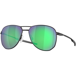 Oakley Men's SI Contrail Polarized Sunglasses Satan Black Frame Prizm Maritime Lens