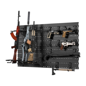 Savior Equipment Full Wall Rack Gun Storage System Black - Savior Equipment