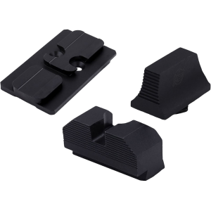 XS Sight Systems Sight Set with Optic Plate for ACRO Glock 17, 19, 22-24, 26, 27, 31-36, 38 - Xs Sight Systems