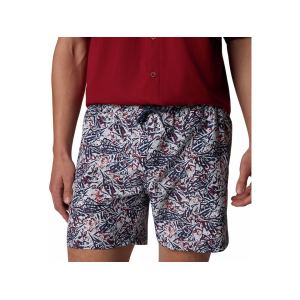 Columbia Men's PFG Rambler Swim Trunks Nocturnal Marlin Palms Large - Columbia