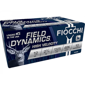 cchi Exacta 12 Gauge 2-3/4 #4 Buckshot 27 Pellets Case Of 250 (25 Boxes Of 10) Ammo