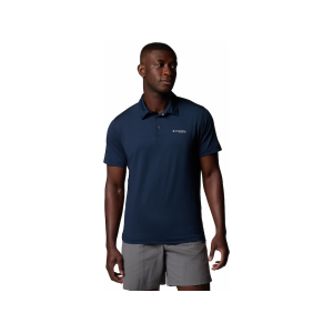 Columbia Men's Slack Tide II Stretch Polo Collegiate Navy Medium - Columbia