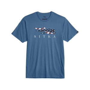 SITKA GEAR Men's Icon Flag T Shirt Oceanic Blue Large
