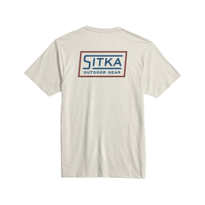 SITKA GEAR Men's Stencil T Shirt Ivory 2XL