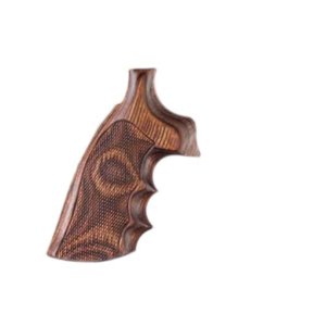 Hogue Fancy Hardwood Grips with Finger Grooves for Ruger Redhawk Checkered Rosewood Laminate - Hogue