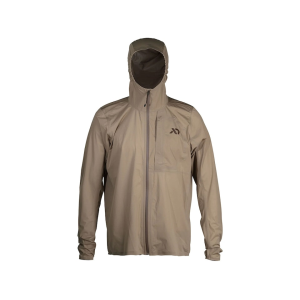 FIRST LITE Men's Flashstorm Rain Jacket Walnut Large