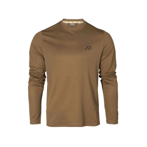 FIRST LITE Men's Yuma Long Sleeve Base Layer Shirt Dry Earth Medium