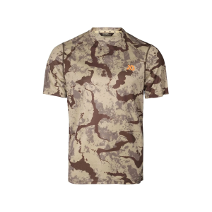 FIRST LITE Men's Yuma Short Sleeve Base Layer Shirt  Cerca XL