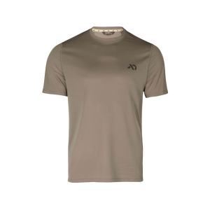 FIRST LITE Men's Yuma Short Sleeve Base Layer Shirt Walnut Large