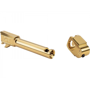 Zaffiri Precision Barrel for Sig P365 9mm Luger Threadless Comp Steel Gold - Zaffiri Precision