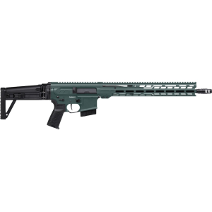 CMMG DISSENT Mk4 Semi Automatic Rifle 338 Advanced Rifle Cartridge (338 ARC) 16.1" Black Threaded Barrel Charcoal Green Frame Black Pistol Grip - Cmmg