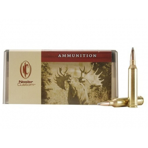 NOSLER Custom 264 Winchester Magnum Ammo 140 Grain NOSLER Partition Jacketed Soft Point Box Of 20
