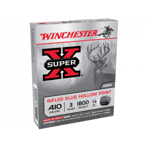WINCHESTER Super X 410 Rifled Slug 3" 1/4oz Box Of 5