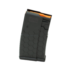 Hexmag POLYHEX2 Magazine LR-308, SR-25, AR-10 Restricted 10-Round Black - Hexmag