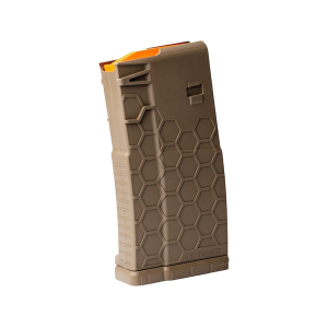 Hexmag POLYHEX2 Magazine LR-308, SR-25, AR-10 20-Round Flat Dark Earth - Hexmag
