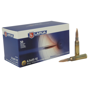 Lapua 6.5x55mm Swedish Mauser Ammo 123 Grain Lapua Scenar Jacketed Hollow Point High Velocity Box Of 50 ua 6.5x55mm Swedish Mauser 123 Grain Lapua Scenar Jacketed Hollow Point High Velocity Box Of 50 Ammo