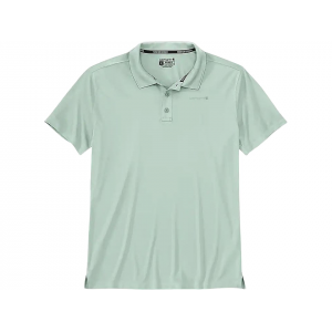 CARHARTT Men's Force Sun Defender Lightweight Polo Big Sky Large