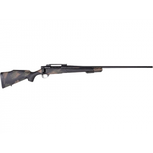 WEATHERBY Vanguard Black Hills Bolt Action Rifle 300 Winchester Magnum 24" Matte Blued Threaded Barrel Matte Blued Frame Green/tan Monte Carlo Stock