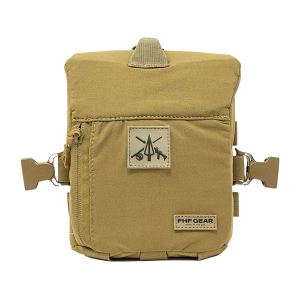 FHF Gear FOB Bino Pouch Coyote Brown Large - Fhf Gear
