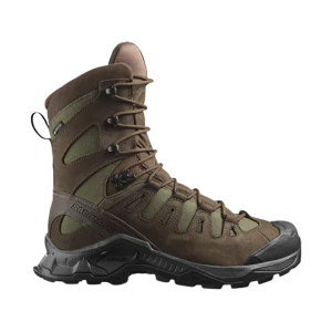 Salomon Quest Tracker High GTX Hunting Boots Synthetic Earth Brown/Ranger Green/Black Men's 10 D - Salomon