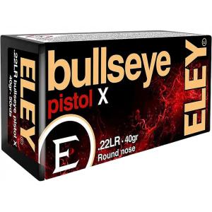 y Bullseye Pistol X 22LR 40 Grain Round Nose Box Of 50 Ammo