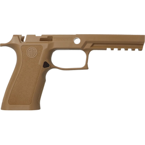 Sig Sauer Grip Module Assembly Sig P320 X-Series Full Size Manual Safety 9mm Luger, 40 S&W, 357 Sig Coyote - Sig Sauer