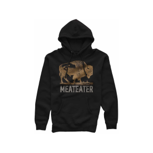 MEATEATER Men's Bison Boss Hoodie Black 2XL