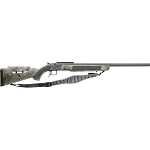 CVA Accura MR-X 45 Caliber Muzzleloading Rifle 26" Threaded Tungsten Barrel OD Green with Black and Gray Webbing Stock - Cva