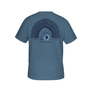 Drake Men's Fans Only Short Sleeve T Shirt Blue Shadow Medium - Drake