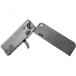 TRAILBLAZER Firearms Lifecard 22lr Single Shot Pistol 2.5" Barrel 1 Round Black Polymer