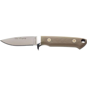 Knives of Alaska Legacy Fixed Blade Knife 3.25" Drop Point CPM MagnaCut Bead Blasted Blade G-10 Handle OD Green - Knives Of Alaska