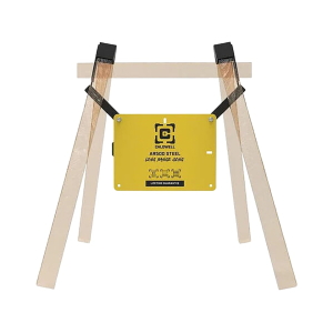Caldwell AR500 Long Range Steel Target Gong Kit with Flash Bang Hit Indicator - Caldwell